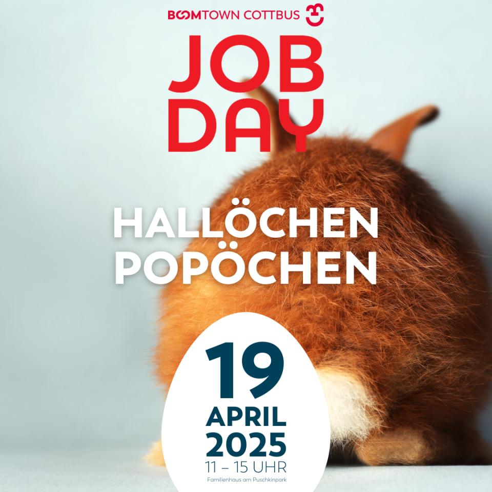 JOB DAY in Cottbus: Osterausflug ins grüne Stadtzentrum verspricht Karrierenester und Familienspaß!