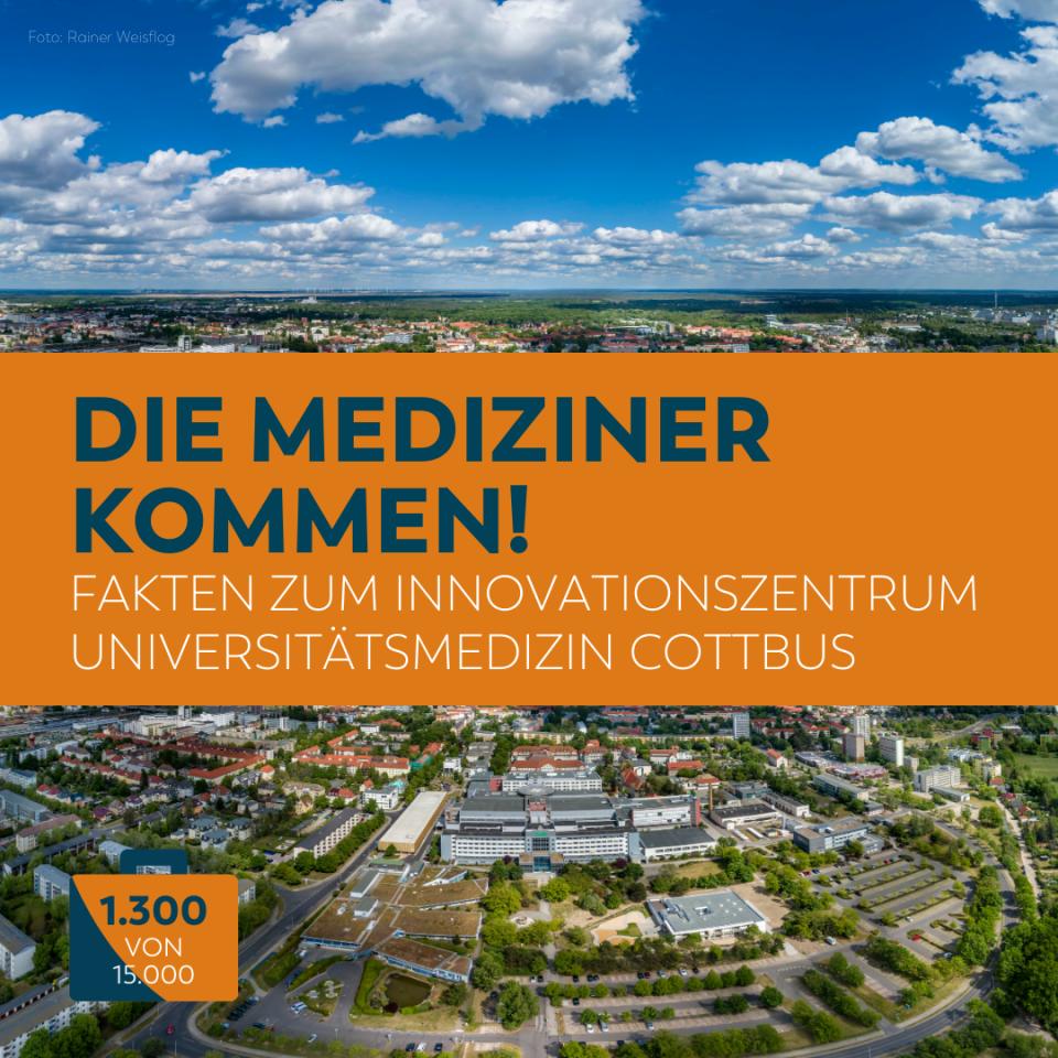 Boom im bereits jetzt größten Krankenhaus Brandenburgs - Die Mediziner kommen!