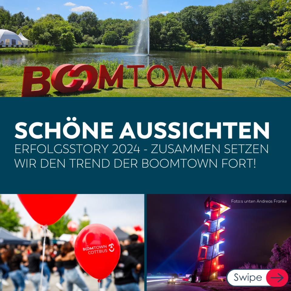 Gemeinsam den Strukturwandel begleiten: Willkommen in der Boomtown Cottbus